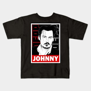 Johnny Depp Kids T-Shirt